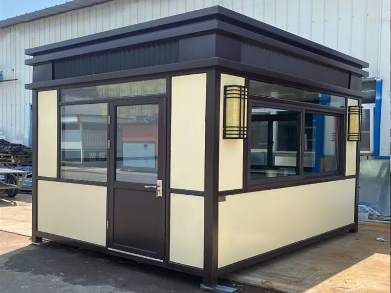 新款钢结构艺术岗亭